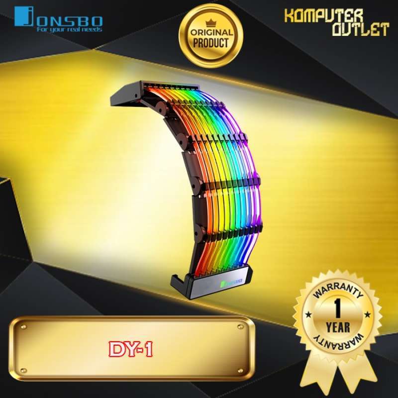 Jual JONSBO DY1 CABLE COVER ARGB 24PIN ARGB 5V 3PIN di Seller