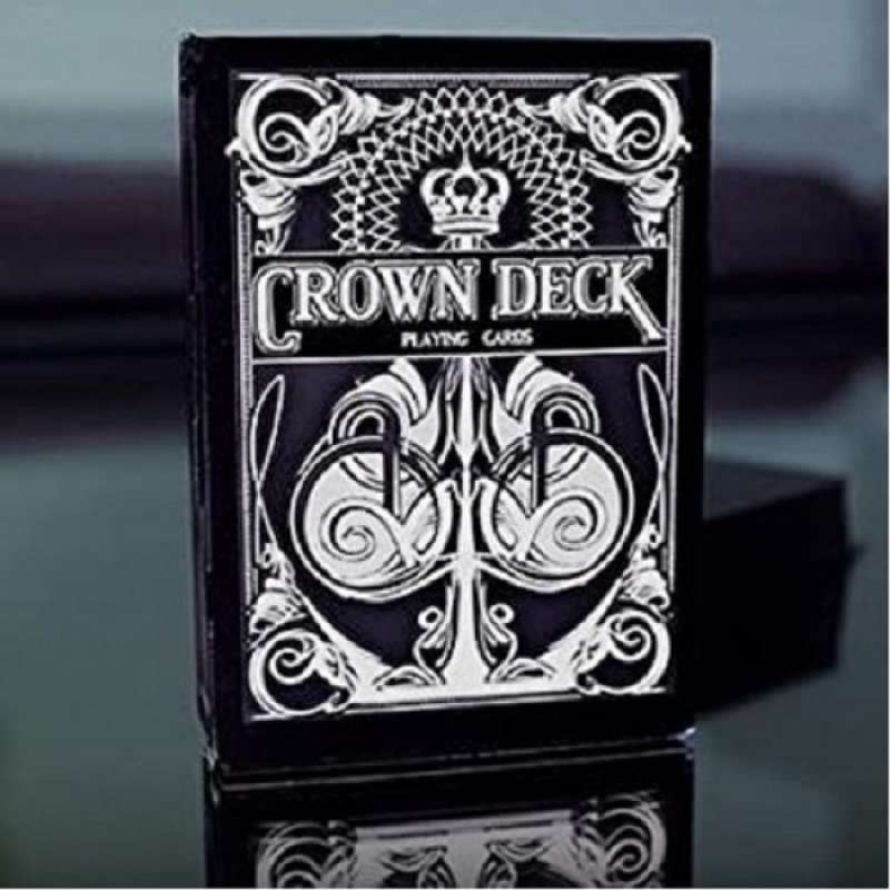 Jual Distributor Sulap CROWN BLACK CROWN PLAYING CARDS LIMITED EDITION