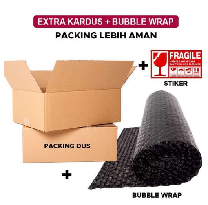 Jual Plastik Bubble (Bubble Wrap) Tambahan untuk Packing Aman. di