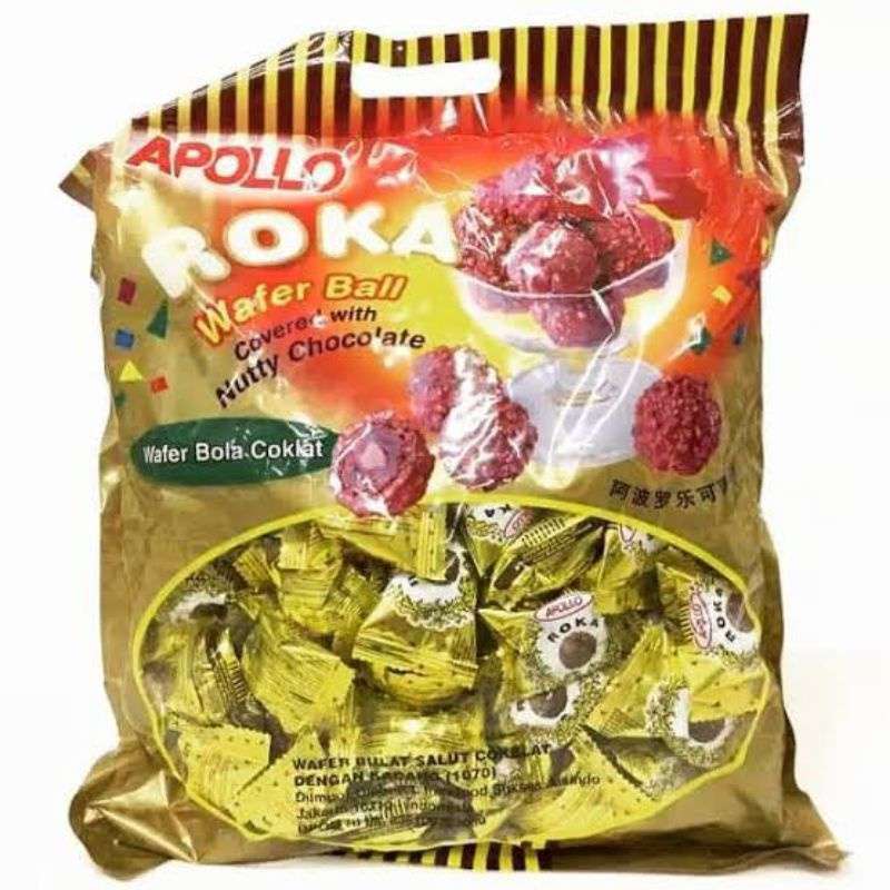 Apolo Roti Jual APOLO ROKA WAFER BALL 300gr di Seller ANEKA JAYA SWALAYAN - ANEKA ...