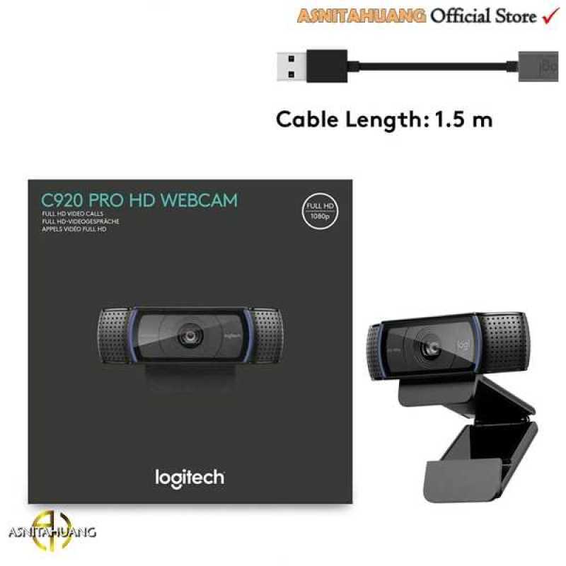 Promo Logitech C920 Pro Stream Webcam Full HD 1080P Baru Diskon 25% di ...