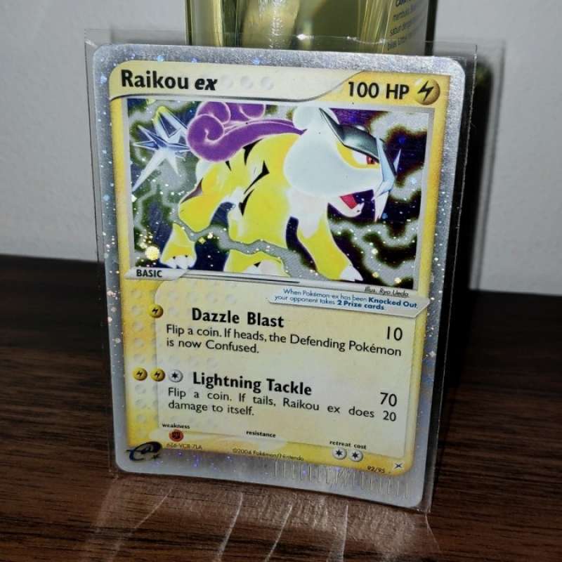 Promo RAIKOU ex Kartu Pokemon Team Magma Aqua x entei suicune neo