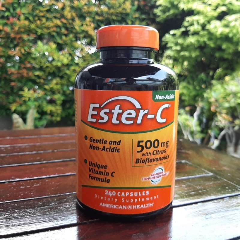Promo ESTER-C NON-ACIDIC ORIGINAL US 500MG 240 CAPSULES / 225 TABLETS ...