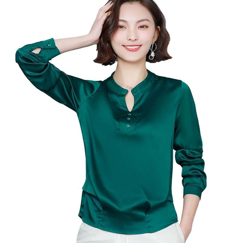 Promo Blus Wanita Gaya Korea Lengan Panjang Murah Terbaru - Jfashion