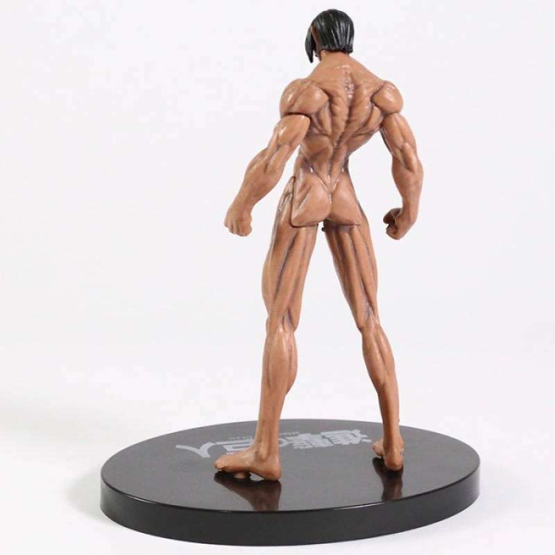 WANSHI Eren Yeager Action Figure - Attack On Titan - PVC Da Collezione 8,6 Cm Con Portachiavi - Regalo Per Fan
