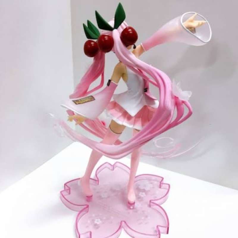 Promo ACTION FIGURE HATSUNE MIKU SAKURA MIKU CHERRY KEMASAN BOX Diskon