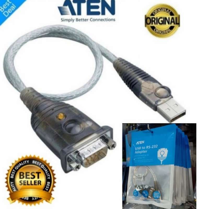 Jual Aten Uc232a Converter Usb To Serial/rs232 ,uc232a Db9 Resmi