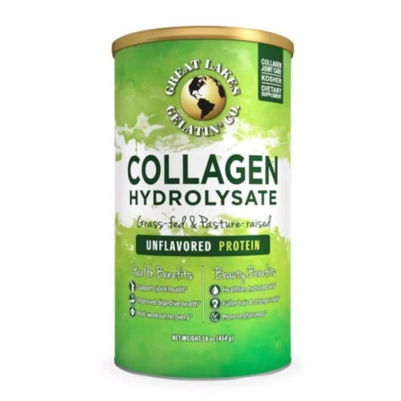 Promo Great Lakes Collagen Hydrolysate Beef Gelatin Joint Care 454 g Diskon 33 di Seller Anes