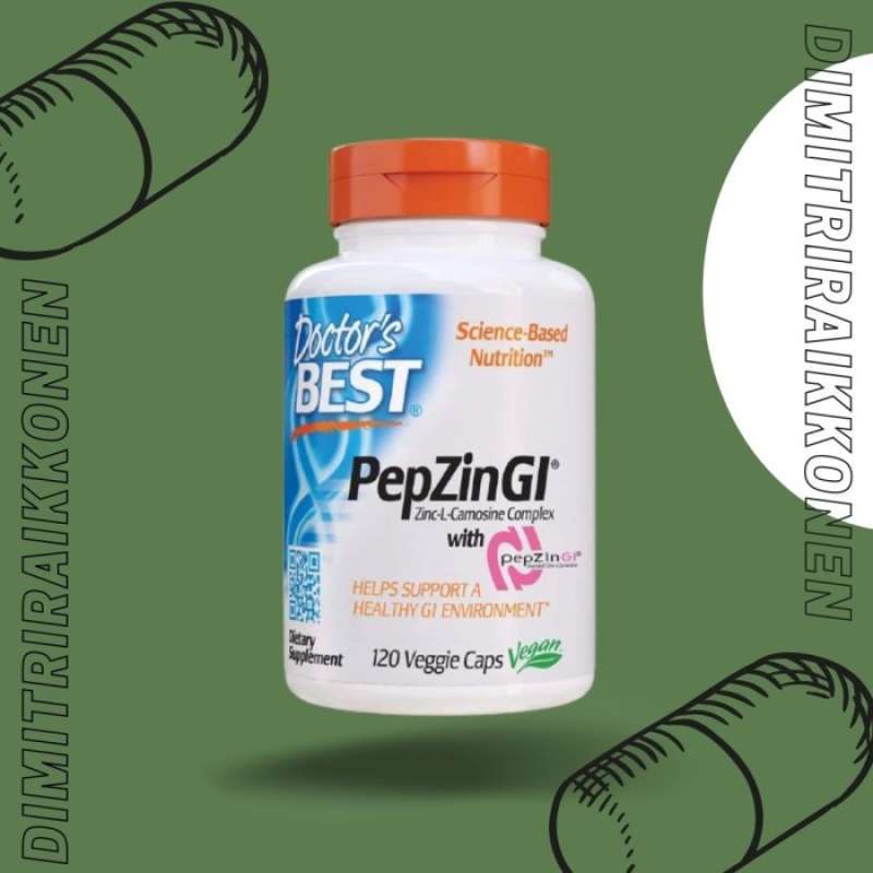 Jual Doctors Best Pepzin Gi Pepzingi Zinc L Carnosine Complex 120 Caps