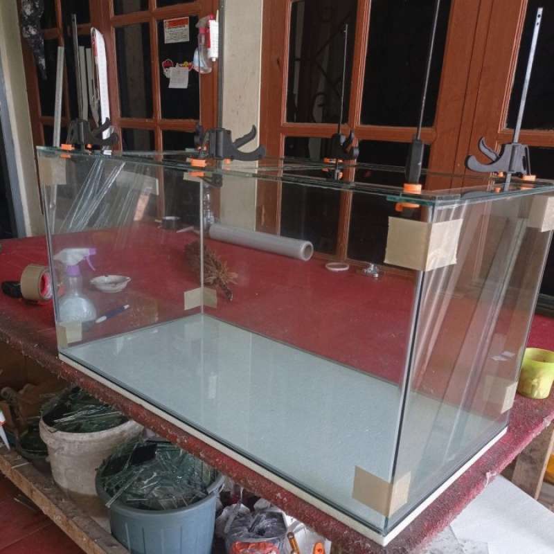 Promo Aquarium 80x40x40 murah Diskon 33 di Seller Gerfield Pet Shop Tugu Selatan, Kota