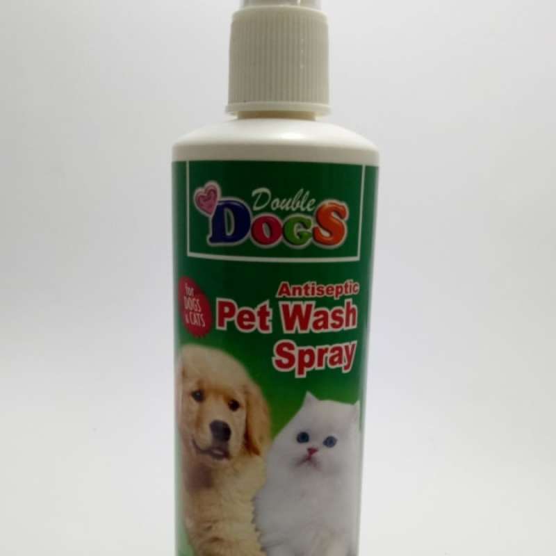 Promo Paket 1 Lusin Double Dog's Pet Wash Spary (sekah hewan ) Diskon