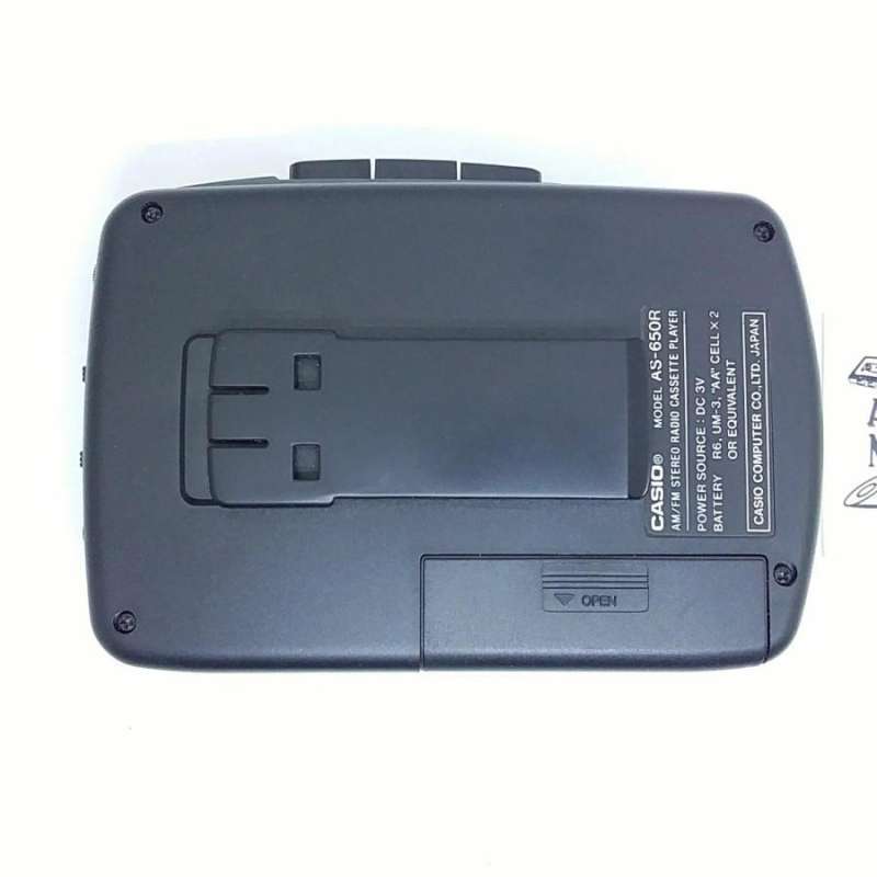 Lecteur Cassette Walkman Casio AS-320R – Radio FM/AM – Japon – Pour Pièces