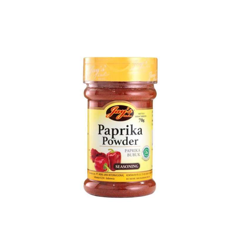 Promo Jay's Paprika Powder (Paprika Bubuk) [70 G] Diskon 19 di Seller