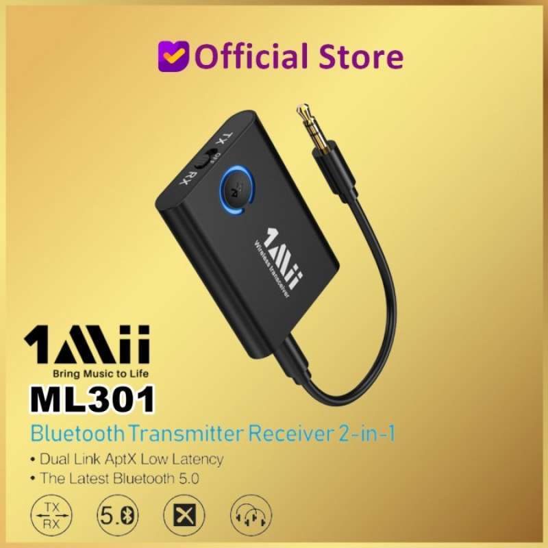 Jual 1Mii ML301 ML 301 Wireless Bluetooth Transmitter Receiver di