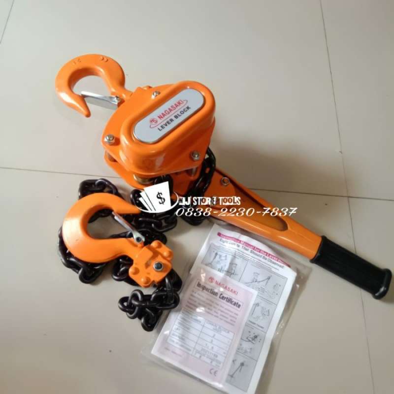 Promo Lever block kapasitas 6 ton x 1,5 meter Nagasaki Diskon 23 di Seller Vexana Jaya Abadi