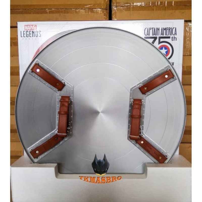 Bouclier Captain America Marvel Legends 75th Anniversary - En Alliage Métallique - Réplique - Neuf