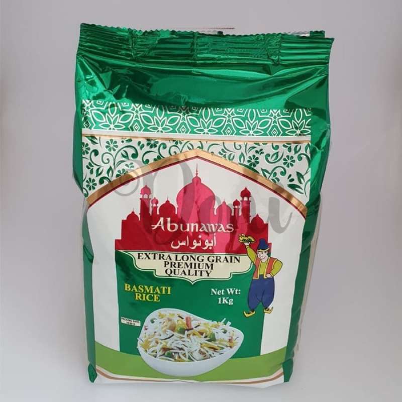 Nawas Rice Jual Beras Basmati Abu Nawas 5 kg Basmati Rice Extra Long Premium di ...