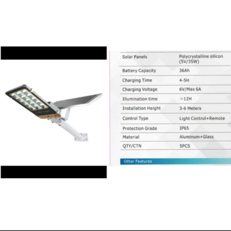 Promo Lampu Jalan Pju Panel Surya 2in1 1000 W 800 W 600 W Solar Sel 2 ...