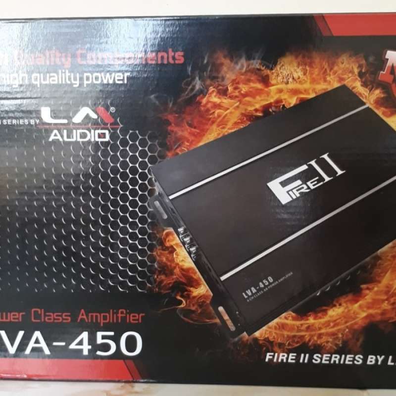 Promo Power amplifier 4 channel LM FIRE II LVA 450 Diskon 40% di Seller ...