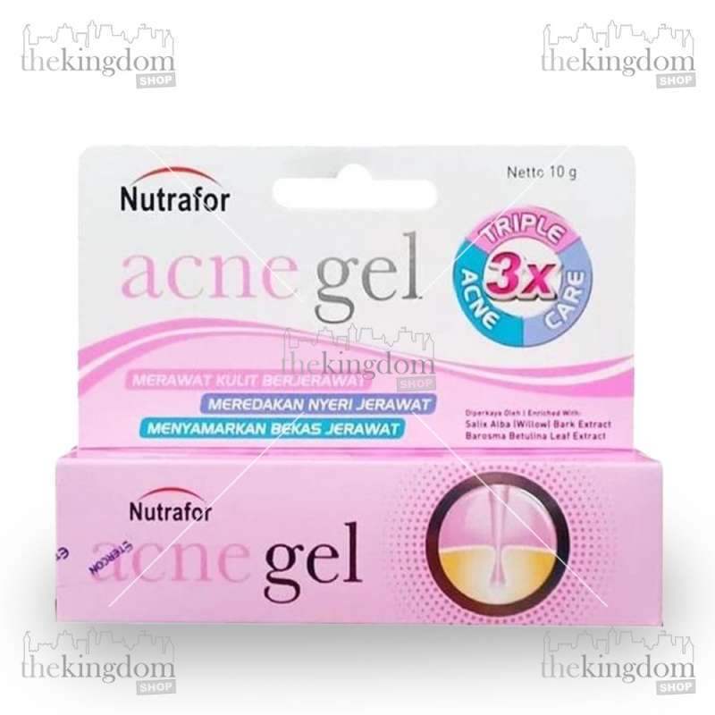 Nutrafor Jual Nutrafor Acne Gel 10g Cream Salep Perawatan Kulit Obat Jerawat Di ...