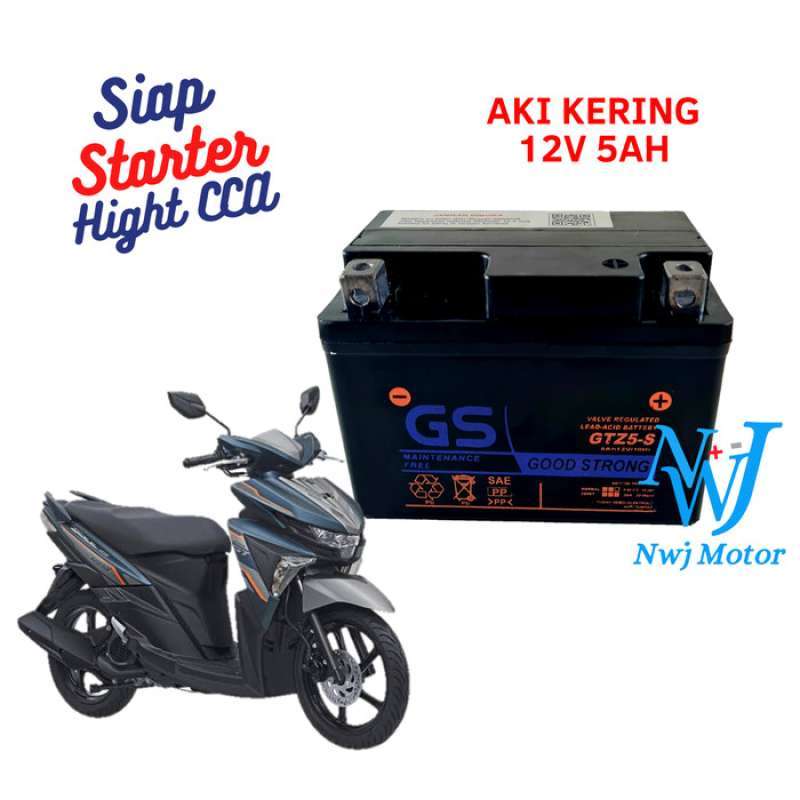 Promo Aki Motor Yamaha Mio Soul, Mio Soul GT GTZ5S GS Y Accu Kering