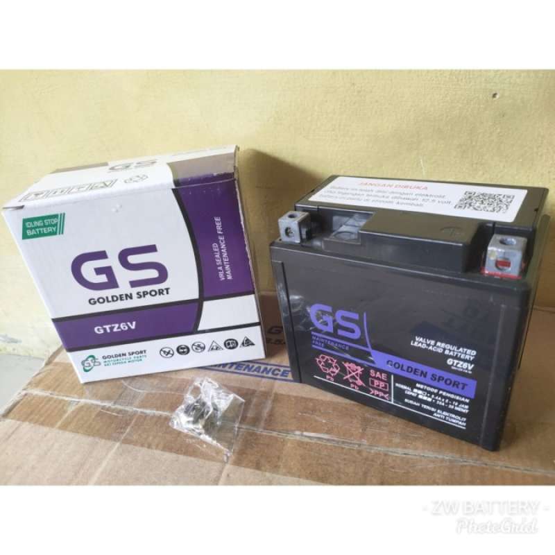 Jual Aki Motor Vario 125-150, Klx 150 Gtz7s Gs Mf/aki Kering Di Seller
