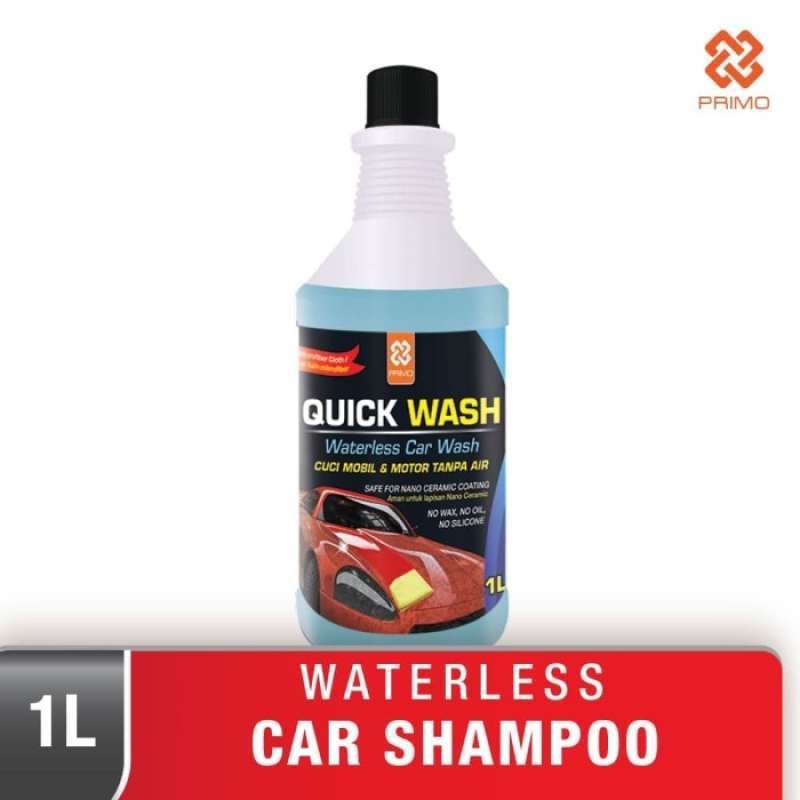 Jual SPECIAL PROMO Waterless Car Shampoo PRIMO Quick Wash 1 L Refill di