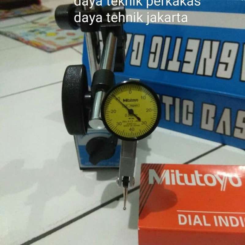 Promo Dial Indicator Mitutoyo + Stand Base Dial