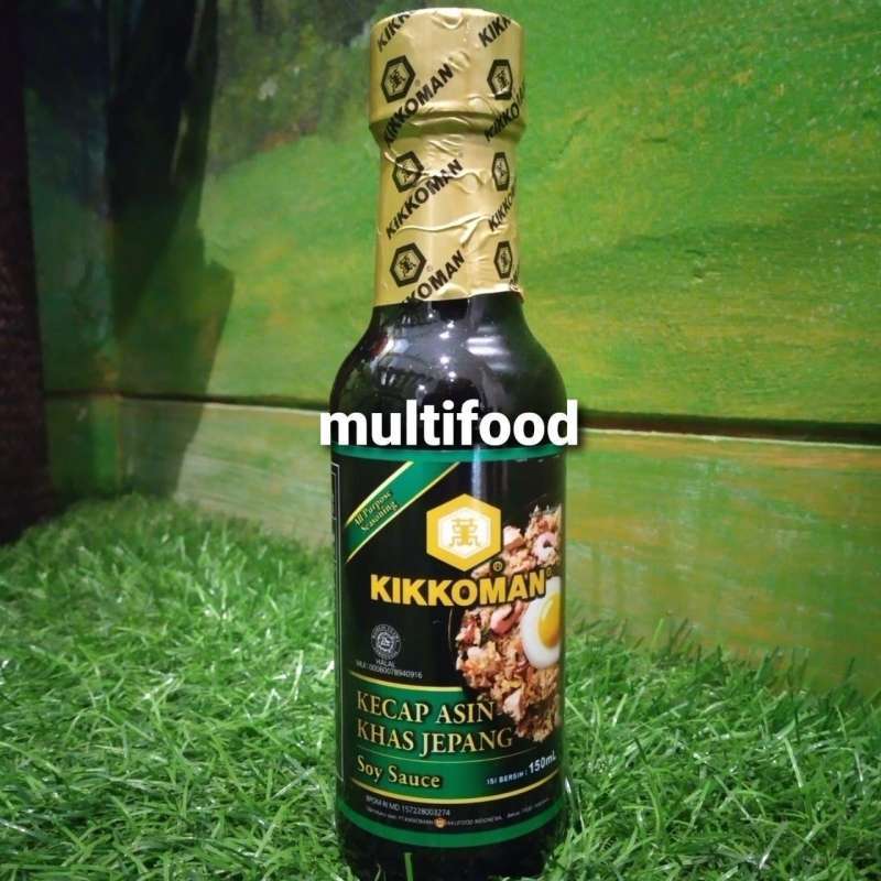 Jual Kikkoman soyu soy sauce Halal / kecap asin sushi kikkoman jepang di Seller Multifoodjakarta