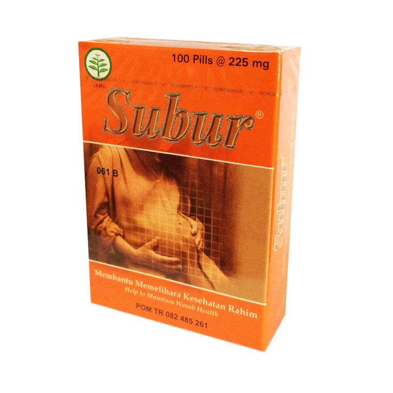 Jual Borobudur Herbal SUBUR Jamu [100 Pills] Online 