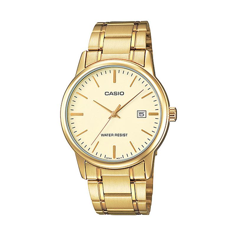Jual Casio Standard MTP-V002G-9A Jam Tangan Pria - Gold