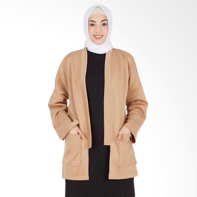 Jual Hijabenka Adis Outer Cardigan  Wanita  Beige Online 