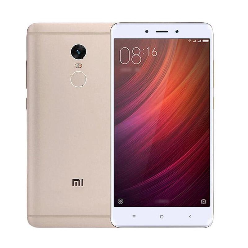 Jual Xiaomi Redmi Note 4 Smartphone - Gold [64 GB/RAM 3 GB] di Seller