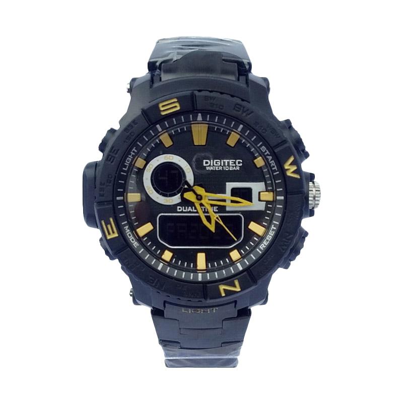jual jam tangan digitec dg3030t dualtime pria black harga kualitas terjamin jual jam tangan digitec dg3030t dualtime pria black harga kualitas terjamin