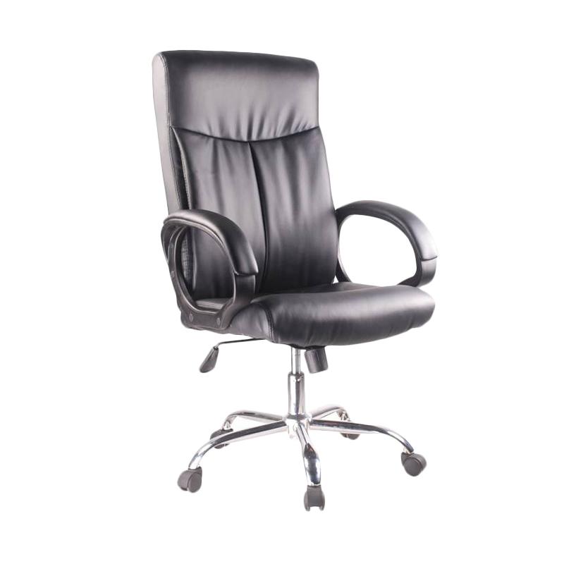 Jual JYSK Office Chair  GADBJERG Faux Leather Black 