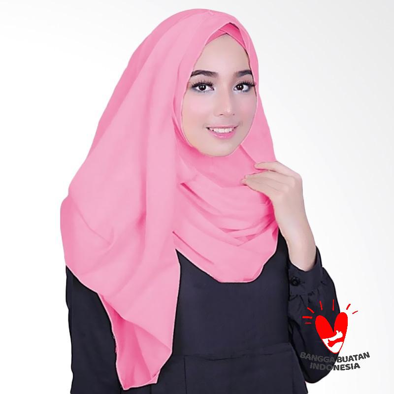 Jilbab Pashmina Warna Pink Voal Motif Jilbab Pashmina Warna Pink Voal Motif