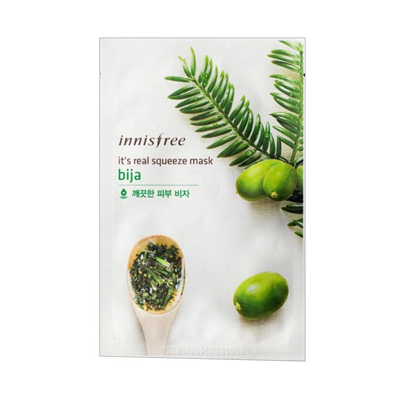 jual innisfree it s real squeeze mask bija jual innisfree it s real squeeze mask bija