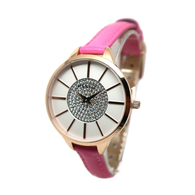 jual mango ma6704l 16 jam tangan wainta rosegold pink jual mango ma6704l 16 jam tangan wainta rosegold pink
