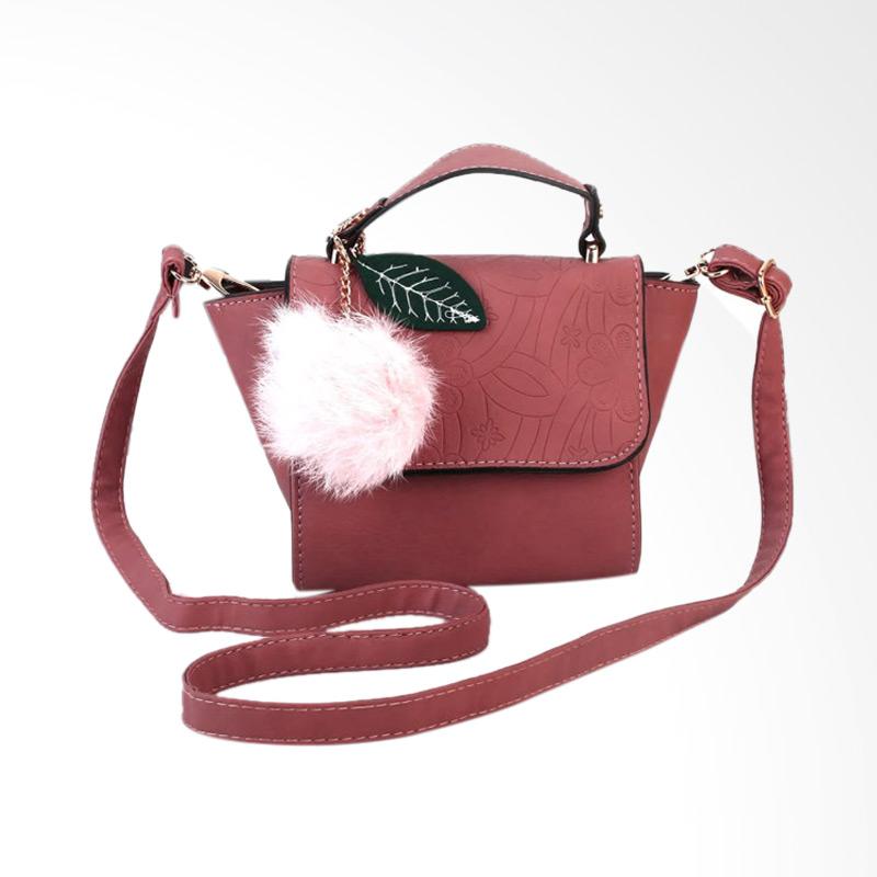 Jual Moonstyle 24571 Sling Bag Wanita - Pink Online