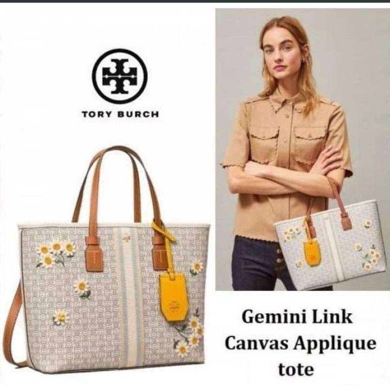 Tory burch tote bag. Link canvas. Tory burch сумка зеленая. Link canvas. Шоппер tory burch.