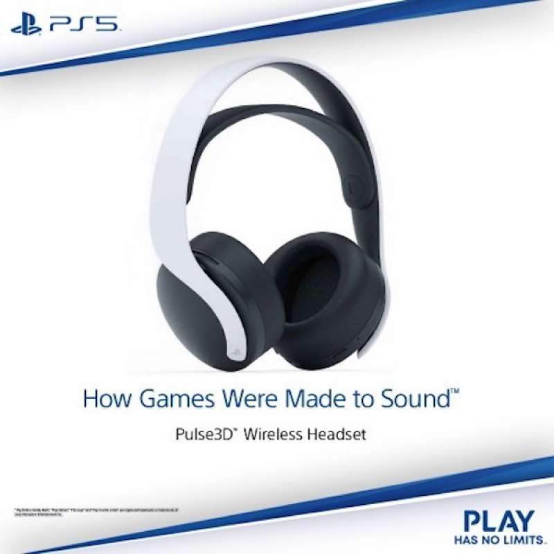 Jual PS5 Pulse 3D Wireless Headset PS5 Headset Pulse 3D wireless di Seller Teras Game Ancol