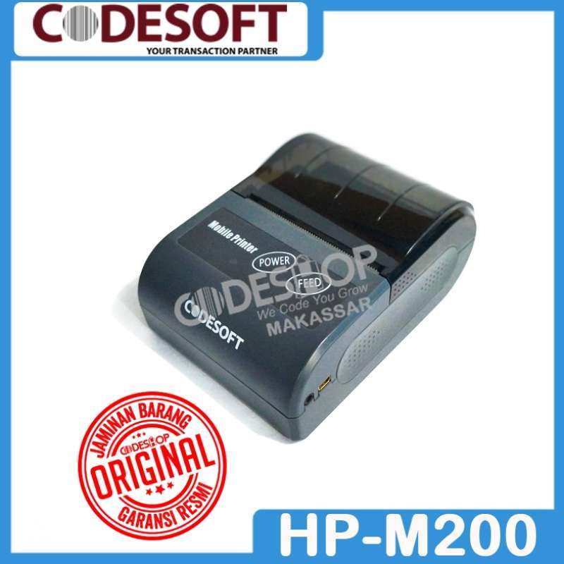 Jual Printer Thermal Codesoft Hpm-200e Mini Printer Cetak Struk 58mm ...