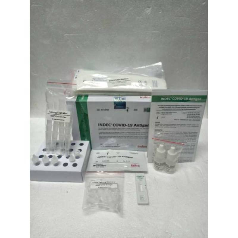 Jual INDEC Swab Antigens Original 1 Box isi 25 pcs [IDC0125] di Seller
