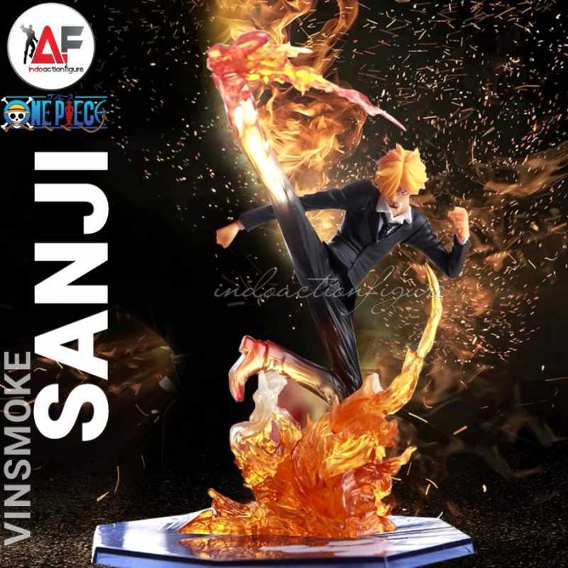 Jual Action figure One Piece Vinsmoke Sanji battle diable jambe version