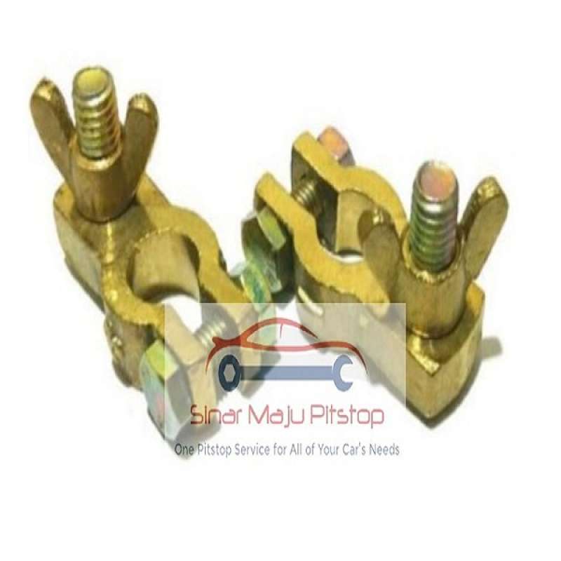 Promo Kepala Aki Harga Sepasang BAHAN KUNINGAN UNTUK AKI NS40 / NS40Z