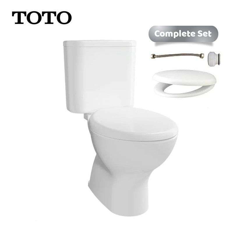Promo Toilet Toto CW633J Paket Lengkap Tinggal Pasang Diskon 5 di Seller SaniterQita Jaka