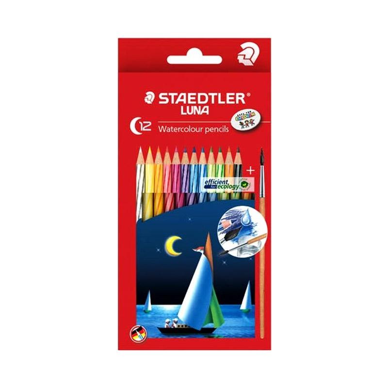 jual paket sekolah staedtler 137 c12 watercolour pencil 12 length set pensil warna free jual paket sekolah staedtler 137 c12 watercolour pencil 12 length set pensil warna free