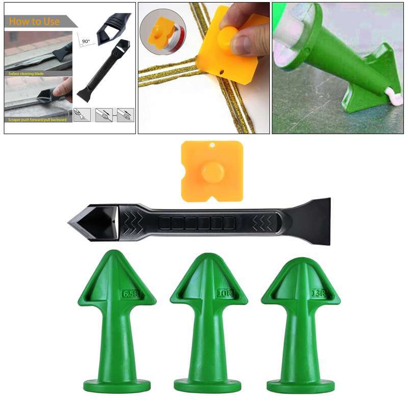 Promo Silicone Caulking Finisher Tool for Tile or Brick Joints Floor