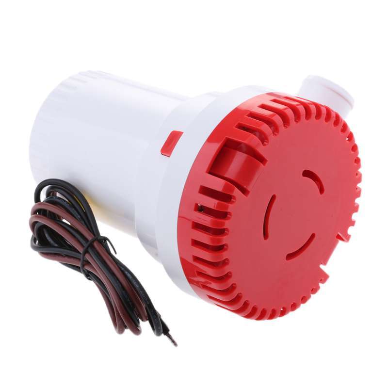 Jual 1500GPH 24V Boat Automatic Submersible Auto Bilge Water Pump Float