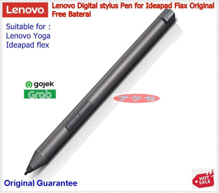 Promo Lenovo Digital stylus Pen for Ideapad Flax Original Free Baterai